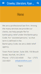 Mobile Screenshot of clrbfirm.com